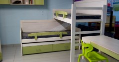 חדר ילדים מיטת קומותיים